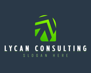 Arrow Business Consultant logo design