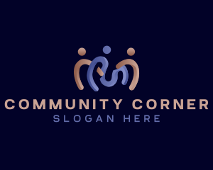 Community People Organization logo design