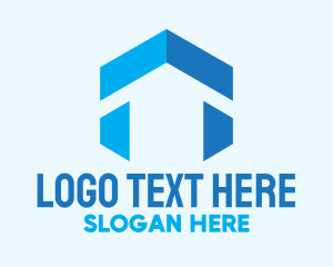 Modern Blue House  logo