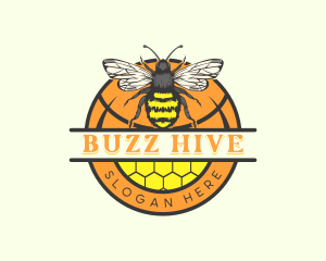 Honey Bee Apiary logo design