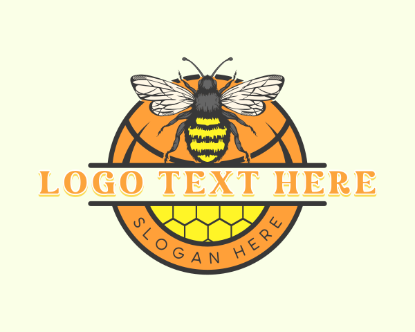 Honey logo example 1