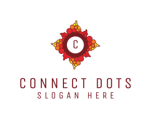 Bubble Dots Pattern logo design