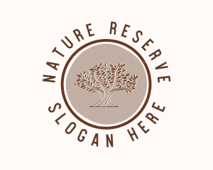 Organic Nature Wellness logo design