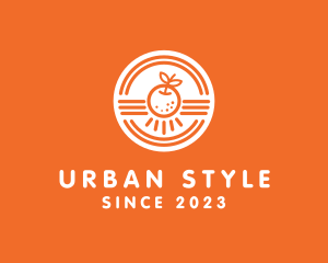 Orange Citrus Fruit logo