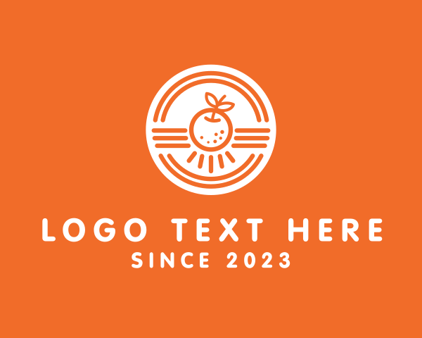 Orange Farm logo example 1