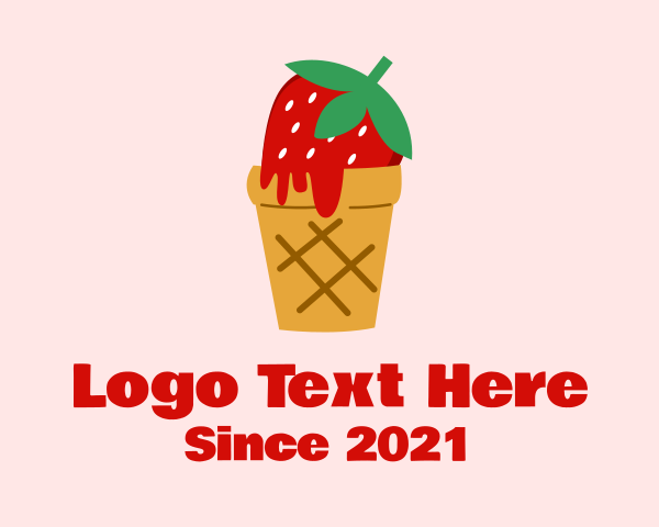 Ice Creamery logo example 4