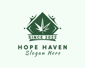 Marijuana Farm Emblem logo