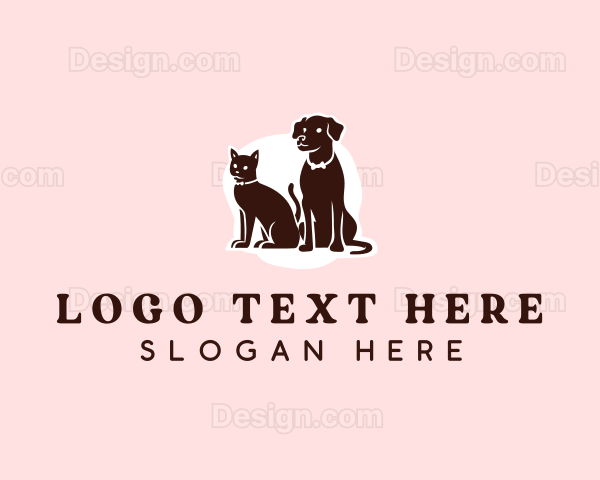 Animal Dog Cat Logo