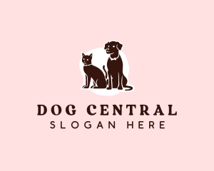 Animal Dog Cat logo design