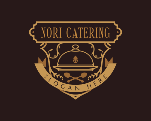 Elegant Restaurant Catering logo design