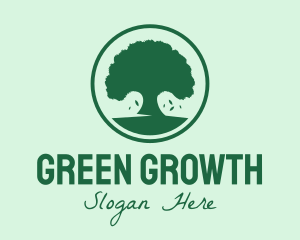 Organic Green Tree logo