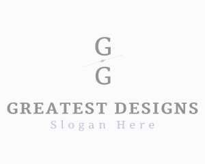 Upscale Luxury Boutique logo design