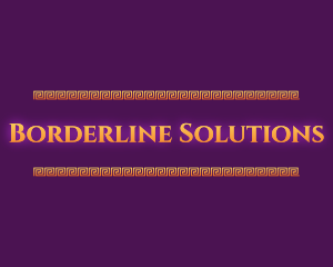 Elegant Greek Border logo