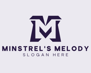 Generic Digital Letter M logo design