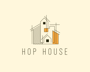 Modern House Architecture  logo design