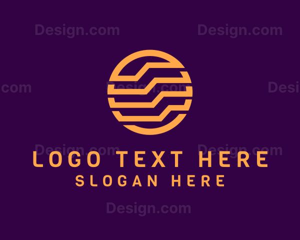 Abstract Geometric Symbol Logo