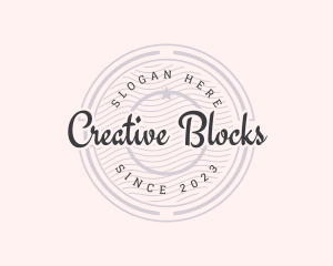 Creative Pattern Waves logo design