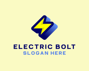 Modern Lightning Bolt logo