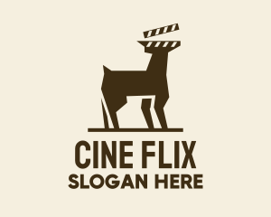 Deer Movie Clapboard logo