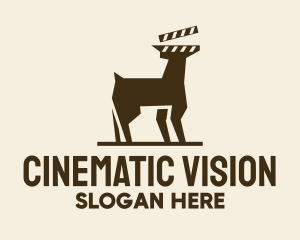 Deer Movie Clapboard logo