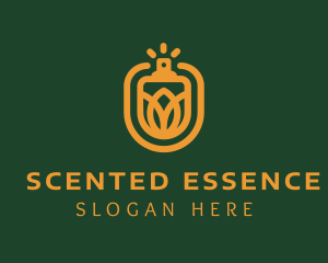 Golden Lotus Fragrance logo design