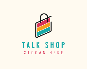 Ecommerce Shopping Bag logo design