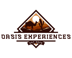 Camel Desert Cactus logo