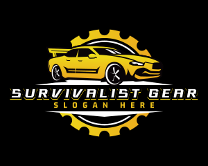 Gear Car Repair logo design