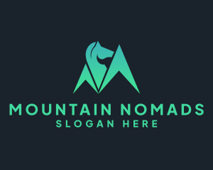 Horse Mountain Travel  logo design