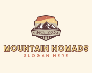 Summit Mountain Hike logo design