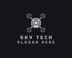 Surveillance Aerial Drone logo