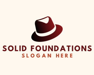 Fedora Hat Fashion Logo