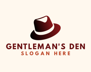 Fedora Hat Fashion logo design