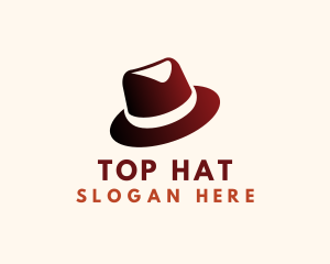 Fedora Hat Fashion logo design