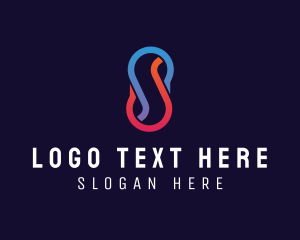 Business Loop Letter S logo