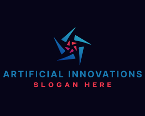 Artificial Intelligence Technology logo design