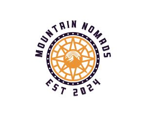 Mountain Travel Expedition logo design