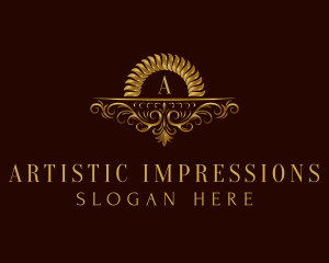 Luxury Gold Letter logo design