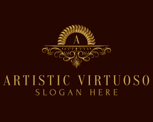 Luxury Gold Letter logo design