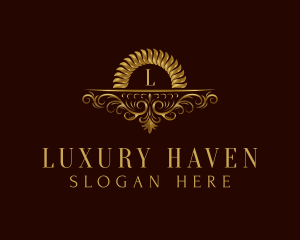 Luxury Gold Letter logo design