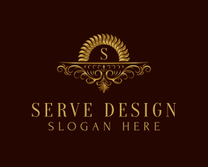 Luxury Gold Letter logo design