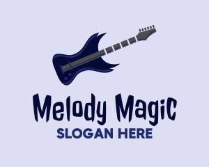 Electric Guitar Solo Logo
