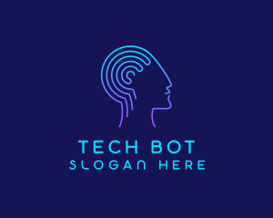 Artificial Intelligence Technology logo design