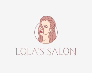 Beautiful Hairstylist Salon   logo design