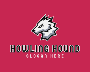 Fierce Wolf Hound  logo design