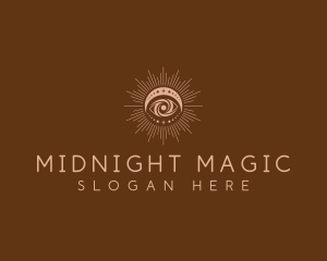 Magical Eye Moon logo design