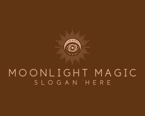 Magical Eye Moon logo design