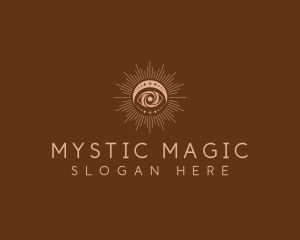 Magical Eye Moon logo design