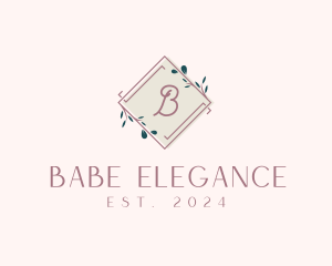 Nature Boutique Elegant logo design