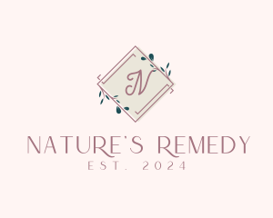 Nature Boutique Elegant logo design